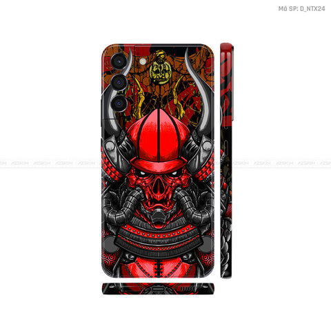 Dán Skin Galaxy S22 Series Hình Satan - Samurai | D_NTX24