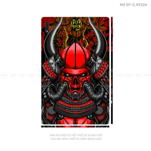 Dán Skin Galaxy Tab S9 Series Hình Tattoo Satan - Samurai | D_NTX24
