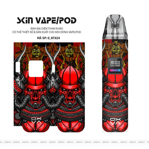 Dán Skin Pod Hình Nghệ Thuật Xăm | D_NTX24