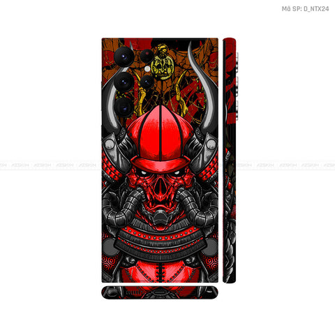 Dán Skin Galaxy S22 Series Hình Satan - Samurai | D_NTX24