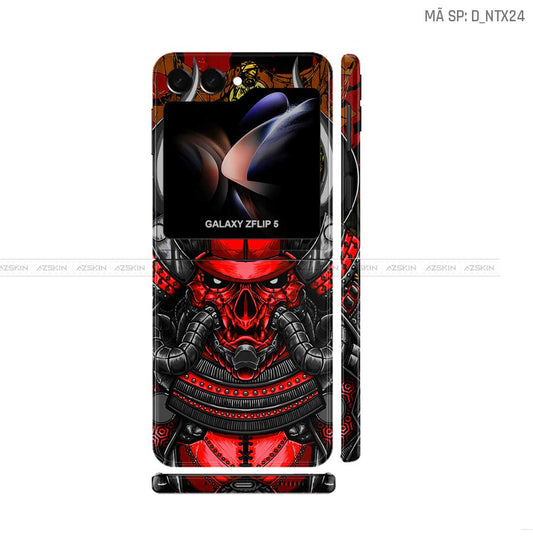Dán Skin Galaxy Z Flip 7 Hình Satan-Samurai | D_NTX24