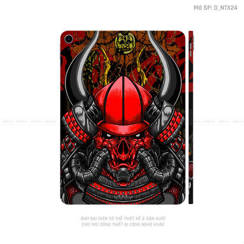 Dán Skin IPad Mini Series Hình Tattoo Satan - Samurai | D_NTX24