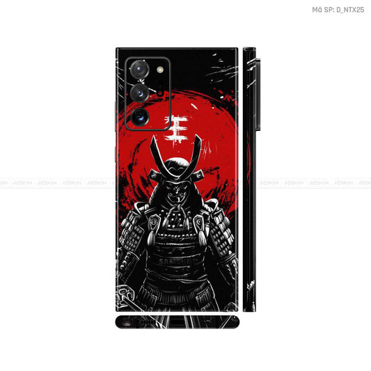 Dán Skin Galaxy Note 20 Series Hình Nghệ Thuật Xăm Satan - Samurai | D_NTX25