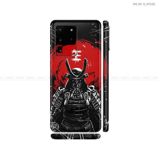 Dán Skin Galaxy S20 Series Hình Nghệ Thuật Xăm Satan - Samurai | D_NTX25