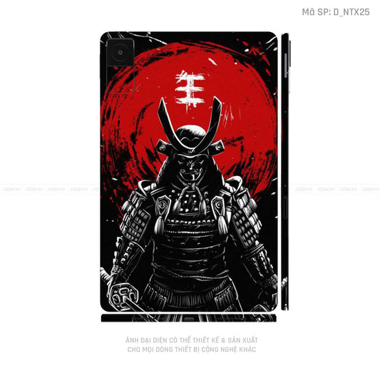 Dán Skin Máy Tính Bảng Xiaomi Mipad Hình Santa - Samurai | D_NTX25