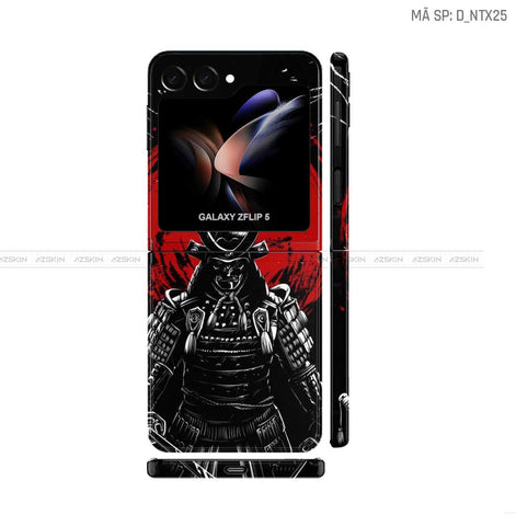 Dán Skin Galaxy Z Flip5 Hình Satan-Samurai | D_NTX25