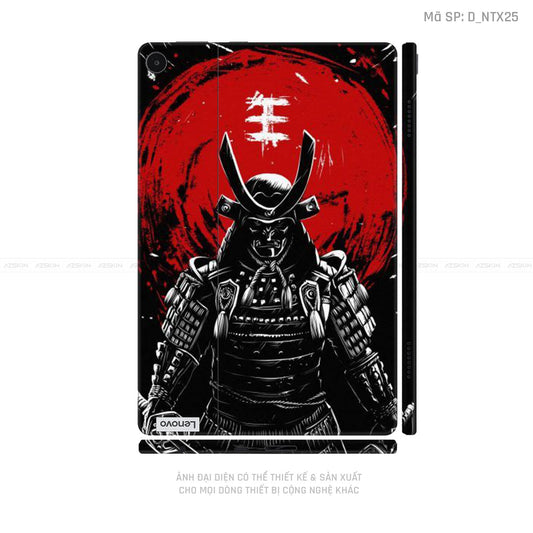 Dán Skin Máy Tính Bảng Lenovo Pad Series Hình Tattoo Satan - Samurai | D_NTX25