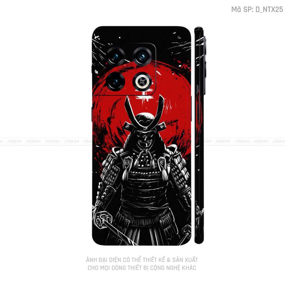 Dán Skin Oneplus 10 Series Hình Satan - Samurai | D_NTX25