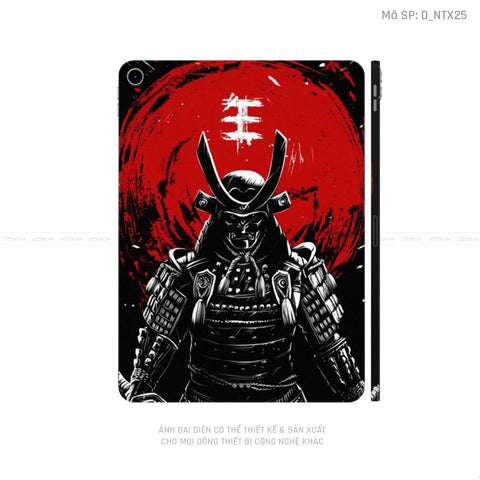 Dán Skin IPad Mini Series Hình Tattoo Satan - Samurai | D_NTX25