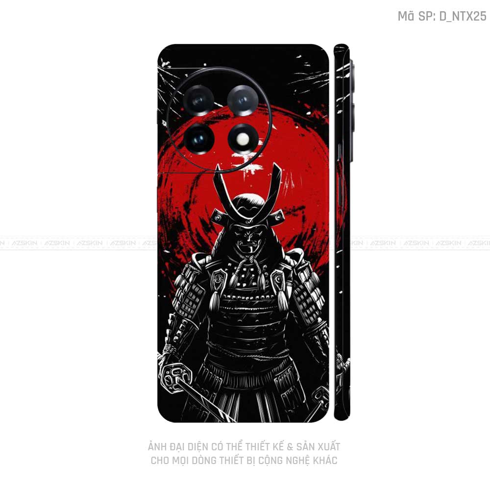 Dán Skin Oneplus 12 Series Hình Satan - Samurai | D_NTX25
