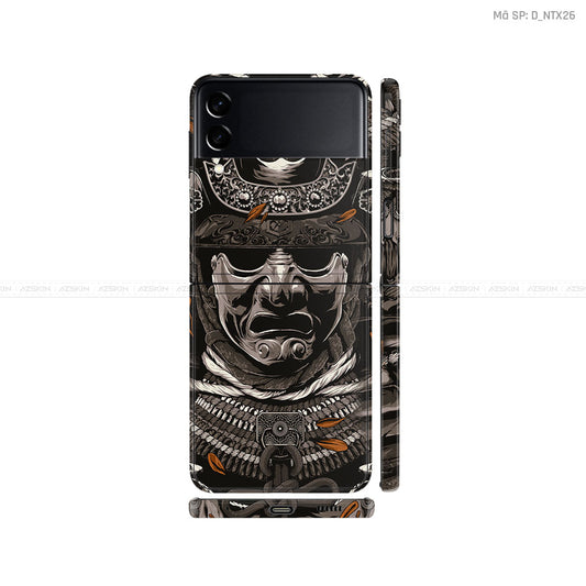 Dán Skin Galaxy Zflip4 Hình Santa - Samurai | D_NTX26