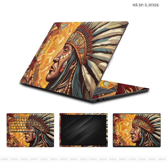 Dán Skin Laptop Huawei Hình Nghệ Thuật Xăm | N_NTX26