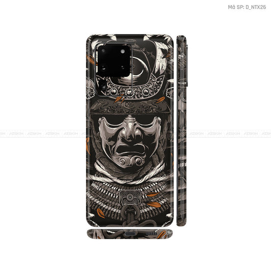 Dán Skin Galaxy S20 Series Hình Nghệ Thuật Xăm Satan - Samurai | D_NTX26