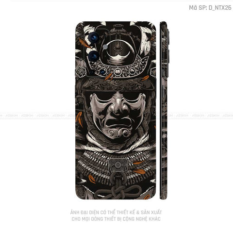 Dán Skin Oneplus 8/9 Series Hình Satan - Samurai | D_NTX26