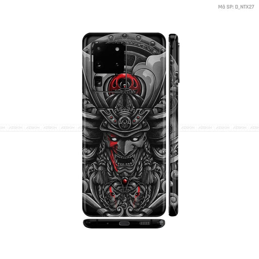 Dán Skin Galaxy S20 Series Hình Nghệ Thuật Xăm Satan - Samurai | D_NTX27
