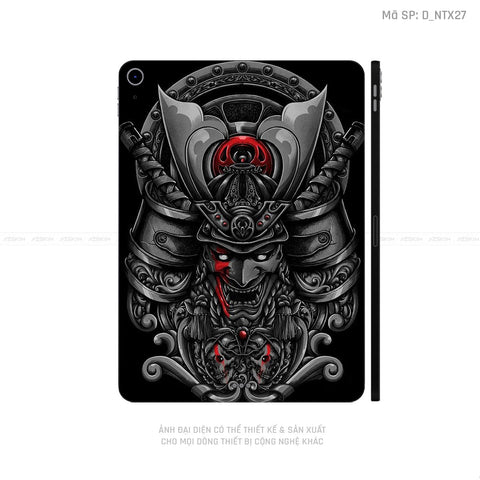 Dán Skin IPad Mini Series Hình Tattoo Satan - Samurai | D_NTX27