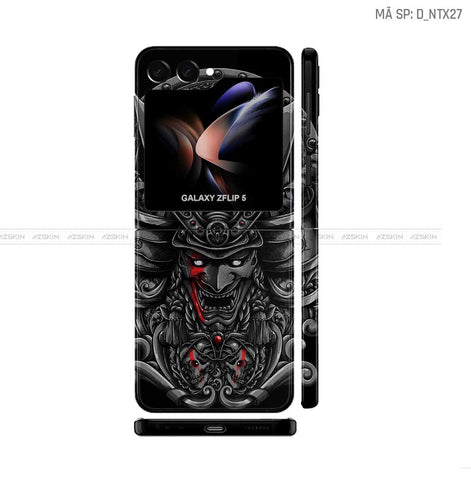 Dán Skin Galaxy Z Flip5 Hình Satan-Samurai | D_NTX27