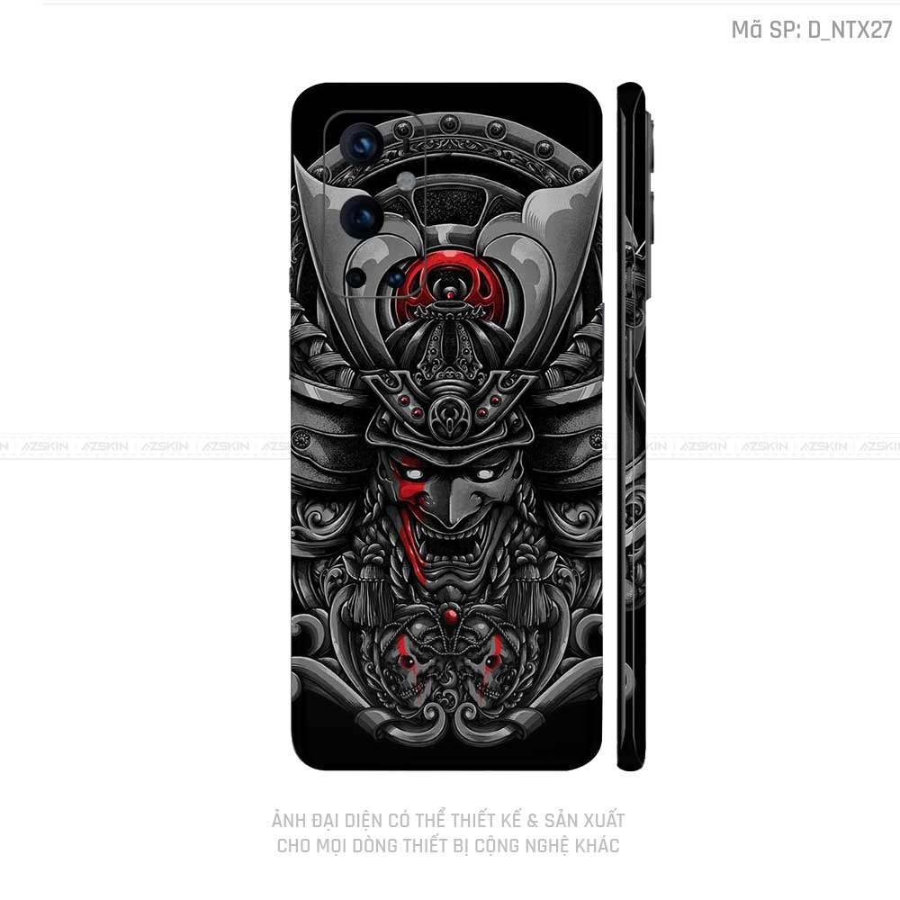 Dán Skin Oneplus 8/9 Series Hình Satan - Samurai | D_NTX27