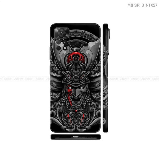 Dán Skin Xiaomi Redmi Note 11 Series Hình Tattoo | D_NTX27