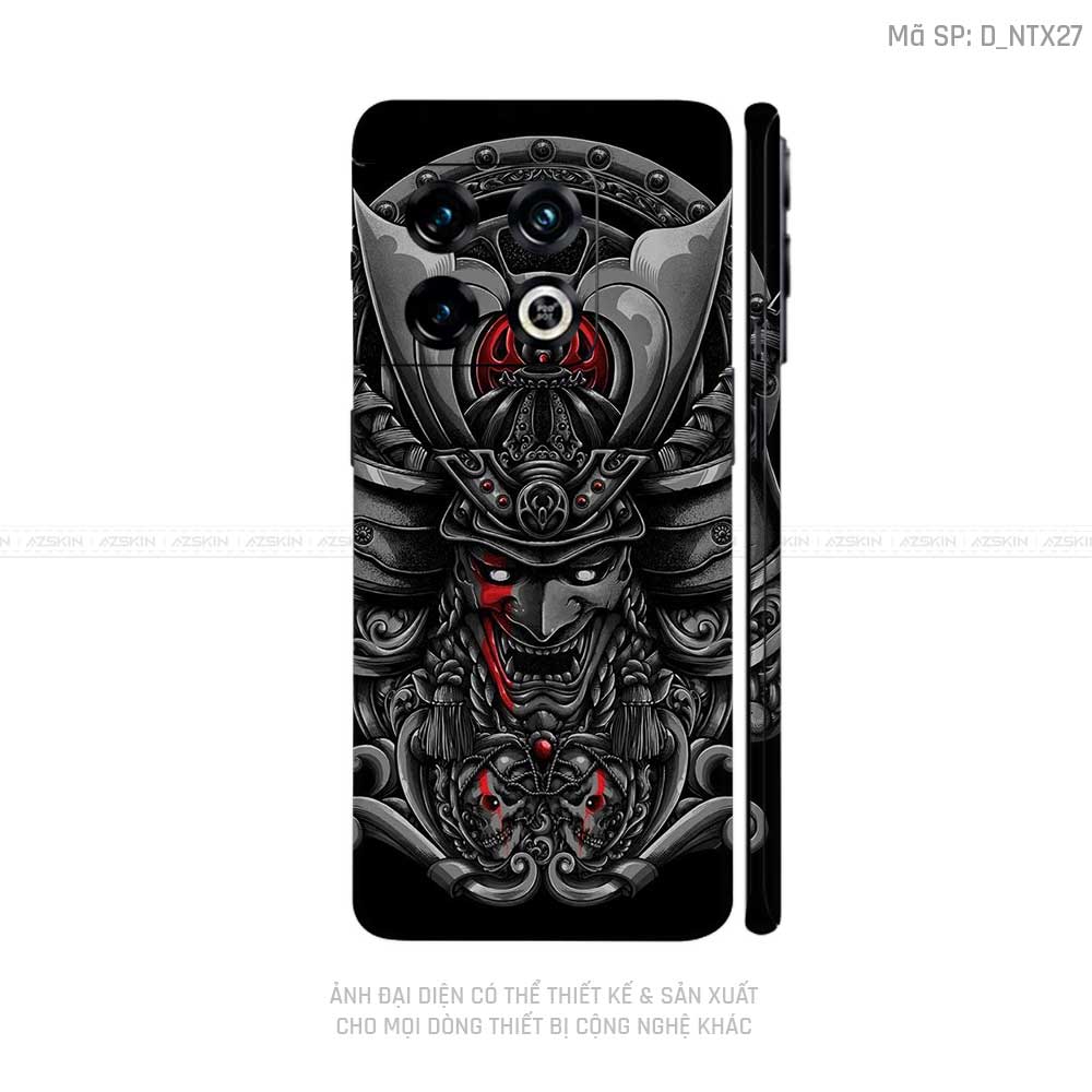 Dán Skin Oneplus 10 Series Hình Satan - Samurai | D_NTX27