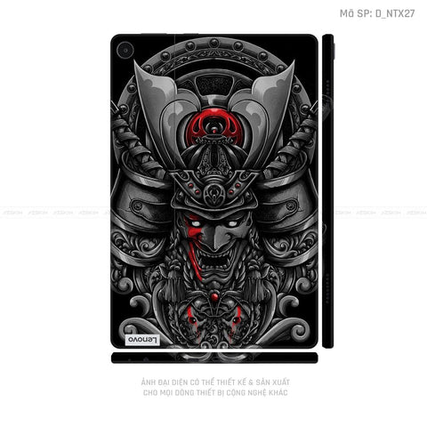 Dán Skin Máy Tính Bảng Lenovo Pad Series Hình Tattoo Satan - Samurai | D_NTX27