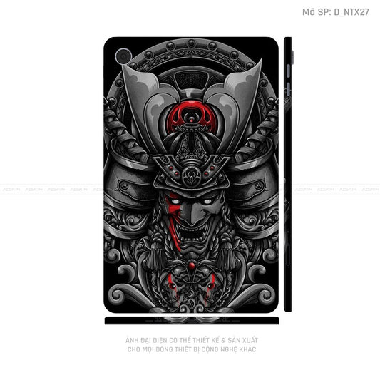 Dán Skin Máy Tính Bảng Oppo Pad Series Hình Tattoo Satan - Samurai | D_NTX27