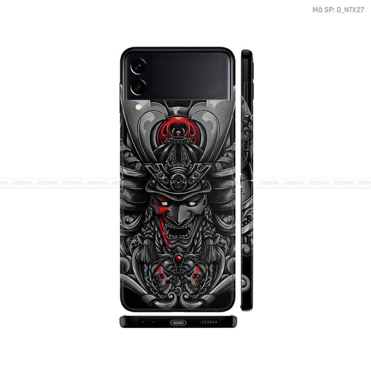 Dán Skin Galaxy Zflip3 Hình Samurai - Santa | D_NTX27