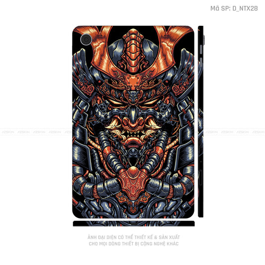 Dán Skin Máy Tính Bảng Oppo Pad Series Hình Tattoo Satan - Samurai | D_NTX28