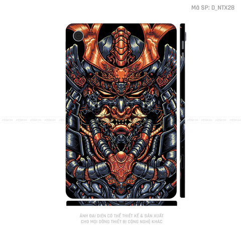 Dán Skin Máy Tính Bảng Oppo Pad Series Hình Tattoo Satan - Samurai | D_NTX28