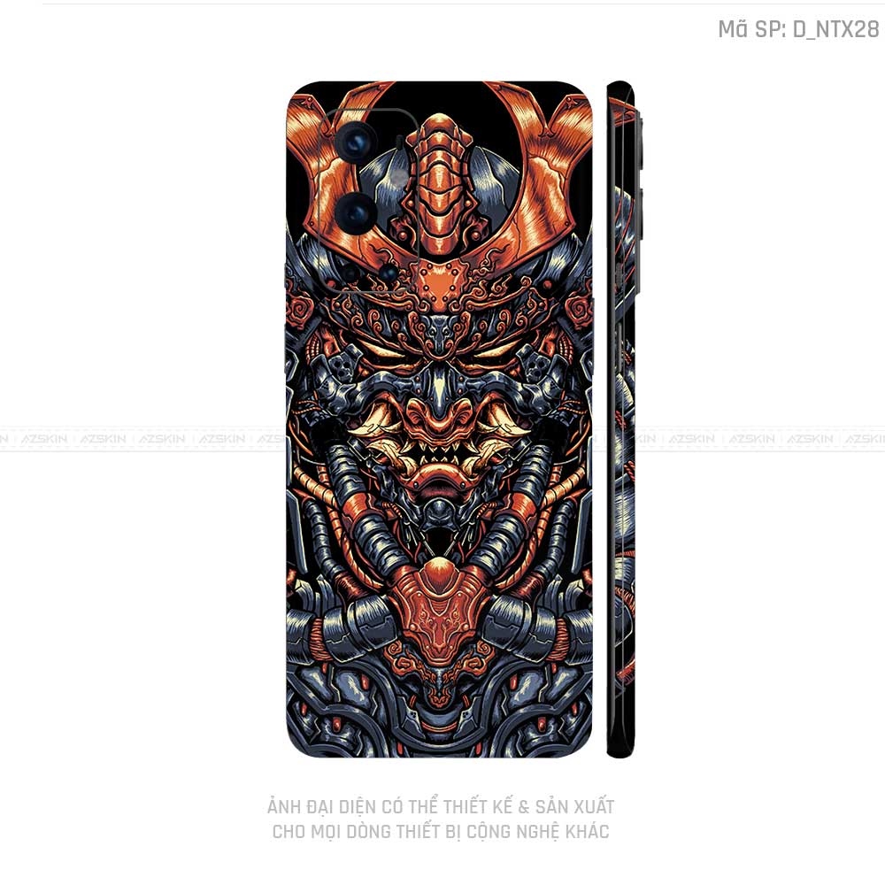 Dán Skin Oneplus 8/9 Series Hình Satan - Samurai | D_NTX28