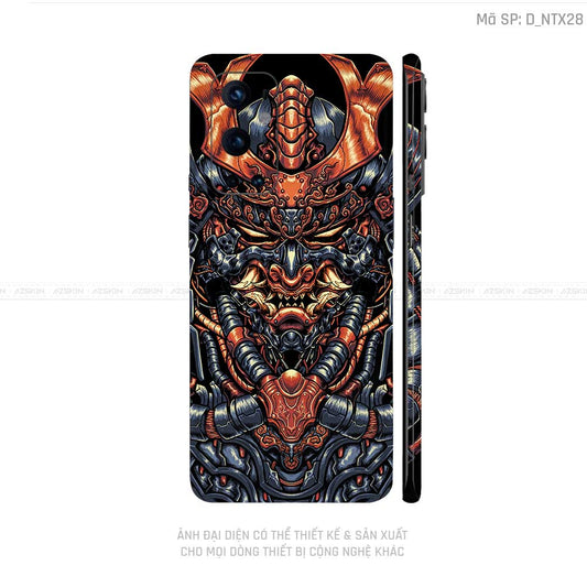 Dán Skin Oneplus 8/9 Series Hình Satan - Samurai | D_NTX28