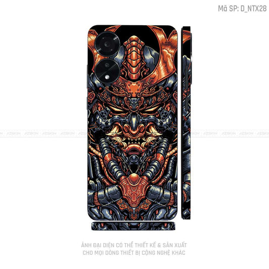 Miếng Dán Skin Điện Thoại OPPO A Series Hình Tattoo | D_NTX28