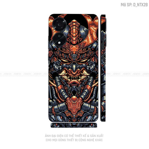 Miếng Dán Skin Điện Thoại OPPO A Series Hình Tattoo | D_NTX28