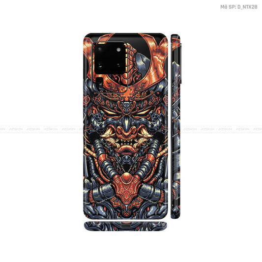 Dán Skin Galaxy S20 Series Hình Nghệ Thuật Xăm Satan - Samurai | D_NTX28