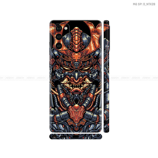 Dán Skin Galaxy Note 20 Series Hình Nghệ Thuật Xăm Satan - Samurai | D_NTX28