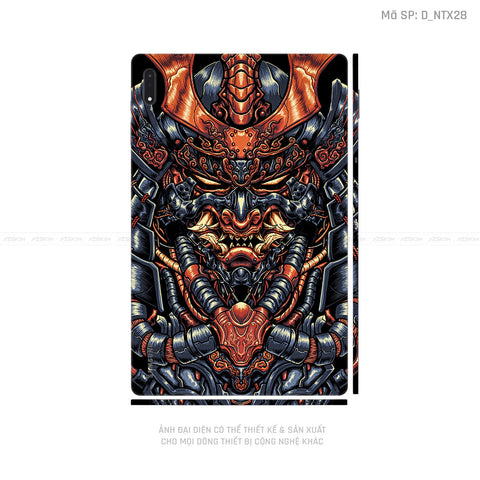 Dán Skin Galaxy Tab S9 Series Hình Tattoo Satan - Samurai | D_NTX28