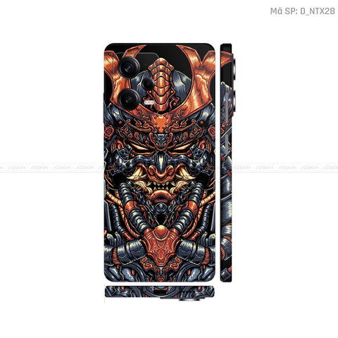 Dán Skin Xiaomi Redmi Note 12 Series Hình Tattoo | D_NTX28
