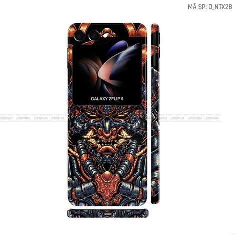 Dán Skin Galaxy Z Flip5 Hình Satan-Samurai | D_NTX28