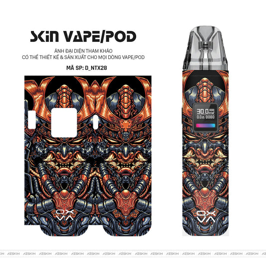 Dán Skin Pod Hình Nghệ Thuật Xăm | D_NTX28