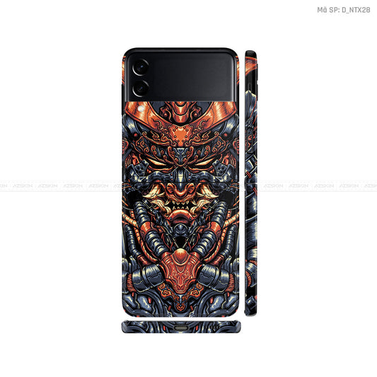Dán Skin Galaxy Zflip4 Hình Santa - Samurai | D_NTX28