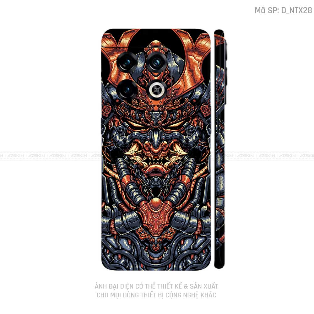 Dán Skin Oneplus 10 Series Hình Satan - Samurai | D_NTX28