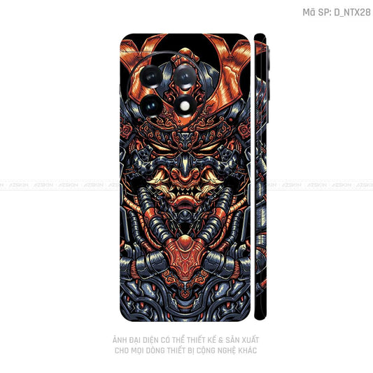 Dán Skin Oneplus 11 Series Hình Satan - Samurai | D_NTX28