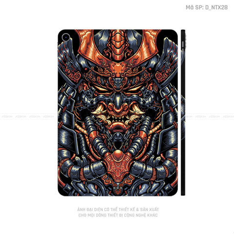 Dán Skin IPad Mini Series Hình Tattoo Satan - Samurai | D_NTX28