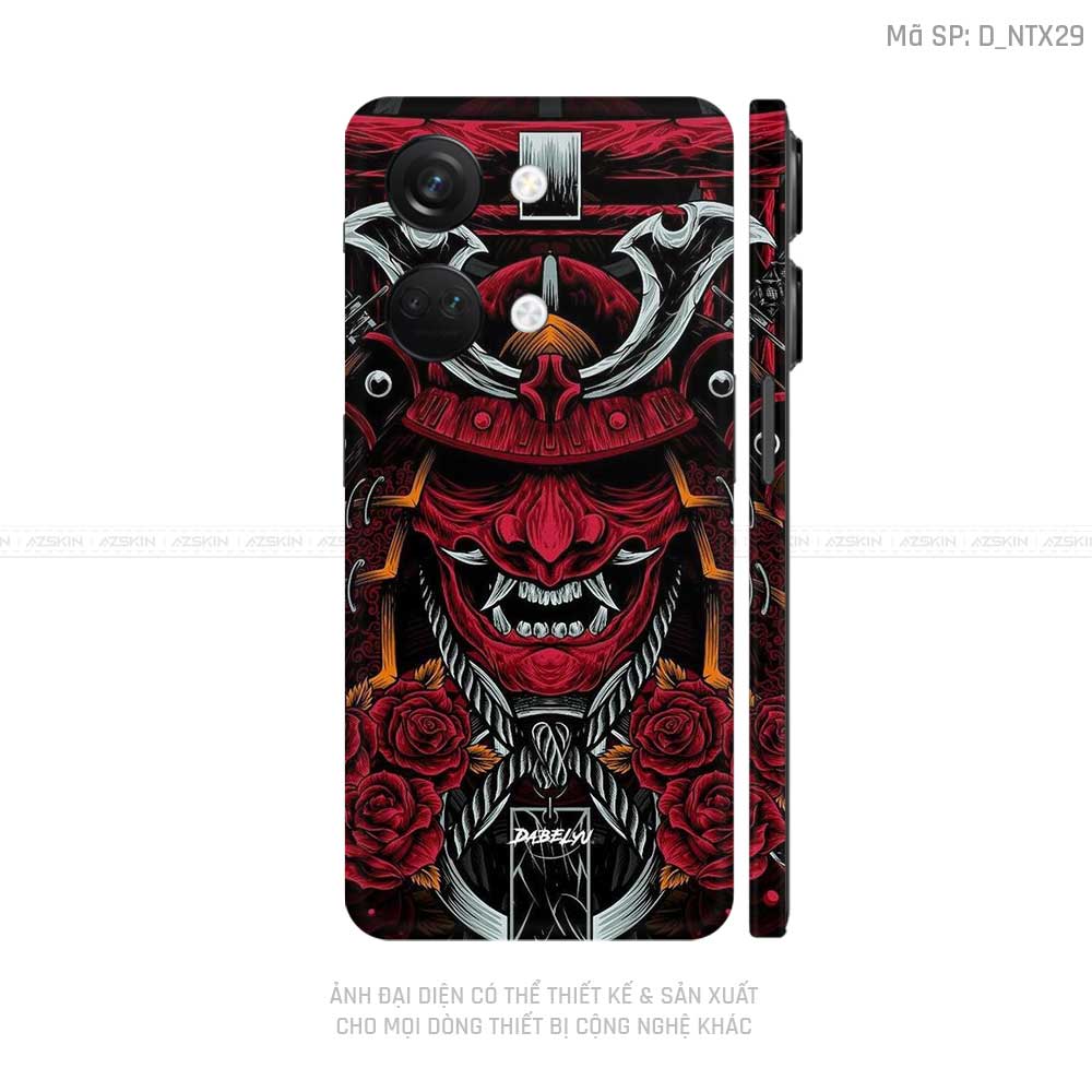 Dán Skin Oneplus Nord Series Hình Satan - Samurai | D_NTX29