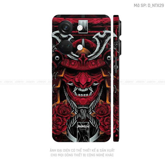 Dán Skin Oneplus Nord Series Hình Satan - Samurai | D_NTX29