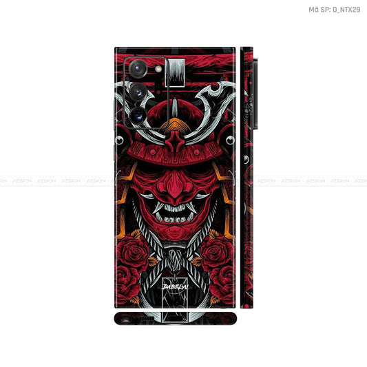 Dán Skin Galaxy Note 20 Series Hình Nghệ Thuật Xăm Satan - Samurai | D_NTX29