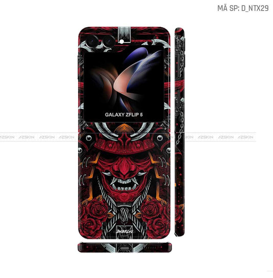 Dán Skin Galaxy Z Flip 7 Hình Satan-Samurai | D_NTX29