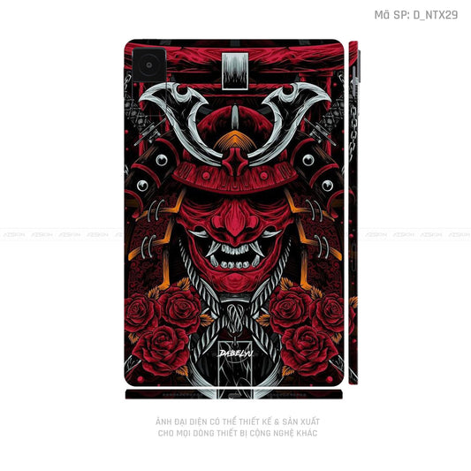 Dán Skin Máy Tính Bảng Xiaomi Mipad Hình Santa - Samurai | D_NTX29