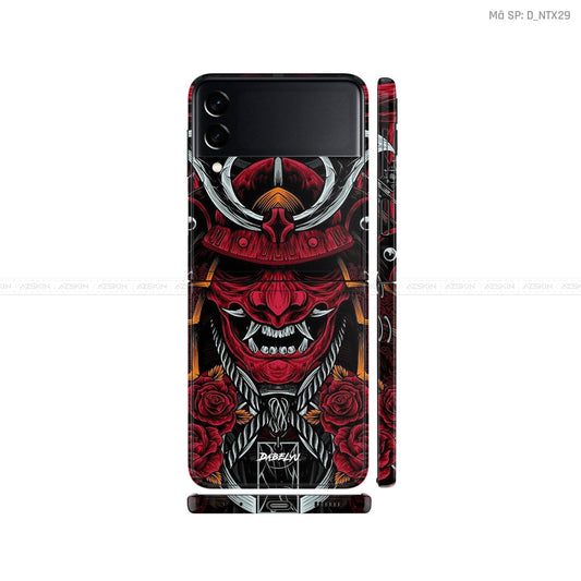 Dán Skin Galaxy Zflip4 Hình Santa - Samurai | D_NTX29