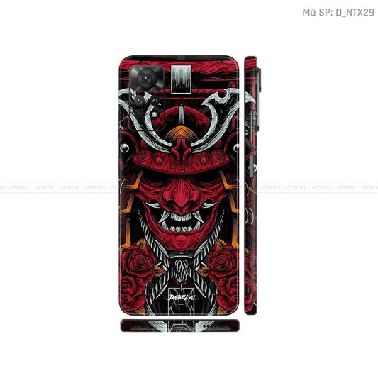 Dán Skin Xiaomi Redmi Note 11 Series Hình Tattoo | D_NTX29
